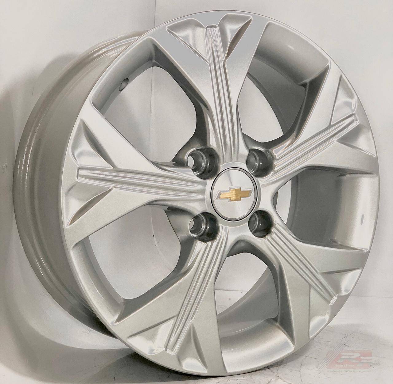 Licca メダル　silver925 JOGO DE RODA GM ONIX PLUS REPLICA ZUNKY ZK850 14X6 PRATA 4X100 ET