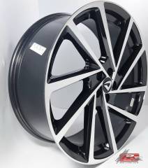 JOGO DE RODA R SEVEN ESPORTIVA VOLCANO 20X7,5 DIAMANTADO PRETO