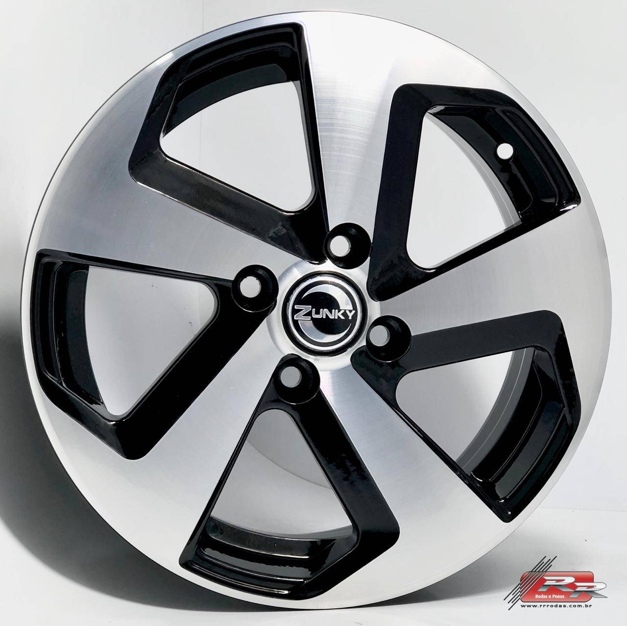 JOGO DE RODA GOLF GTI 2016 REPLICA ZUNKY ZK650 14X6 DP DIAMANTADO