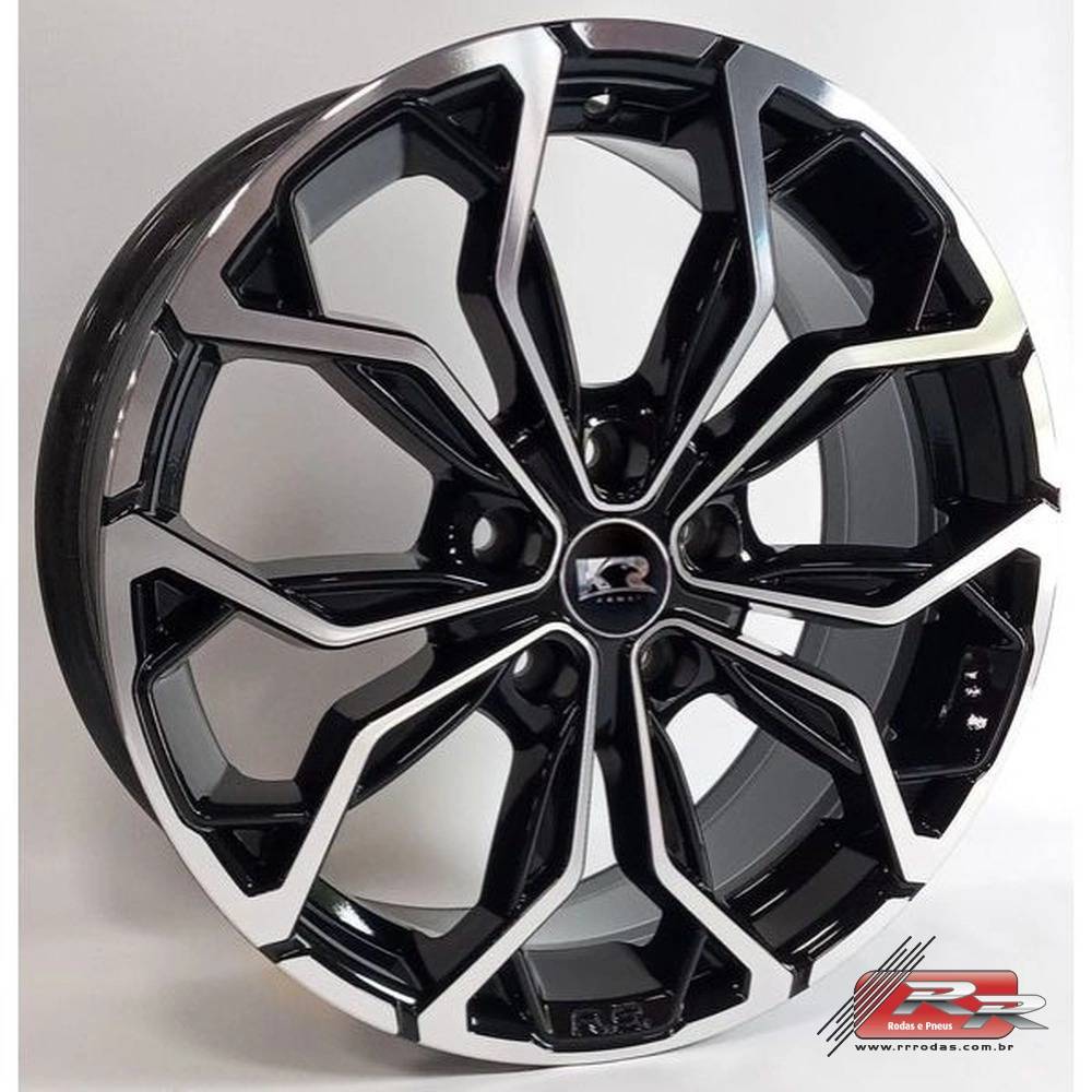 raybrig 様　MR-S ４点セット JOGO DE RODA REPLICA SANDERO RS M 16 17X7 DIMANTADO PRETO 4X108 ET
