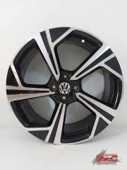 JOGO DE RODA VW GOLF R 2022 REPLICA ZUNKY ZK953 18X6 DIAMANTADO