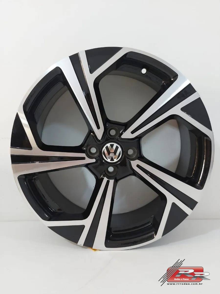 JOGO DE RODA VW GOLF R 2022 REPLICA ZUNKY ZK953 18X6 DIAMANTADO