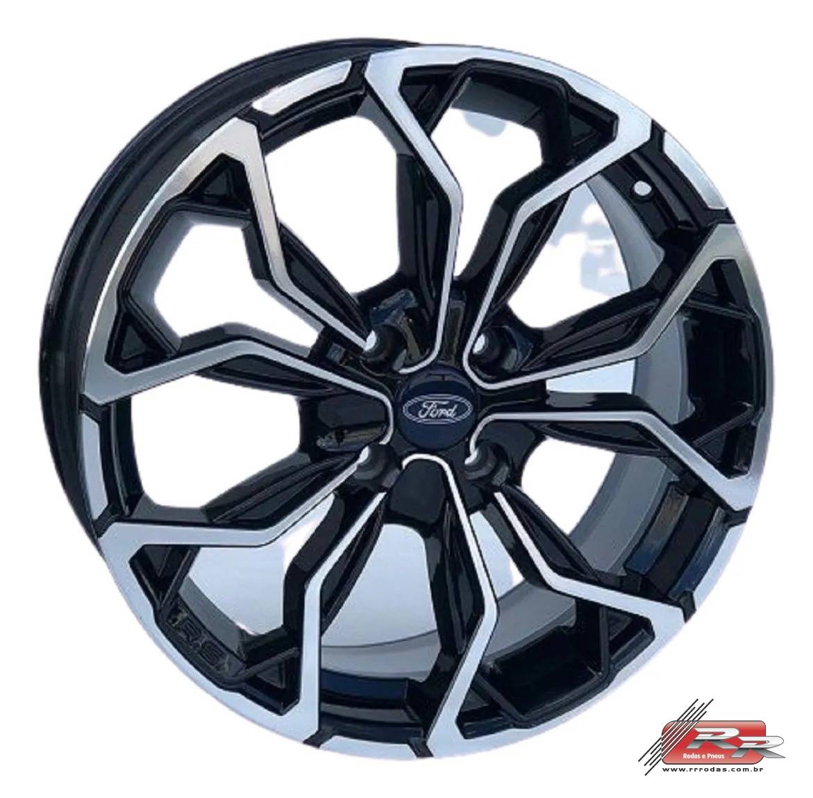 JOGO DE RODA REPLICA SCORRO S271 15X6 DP DIAMANTADO PRETO 4X108 ET
