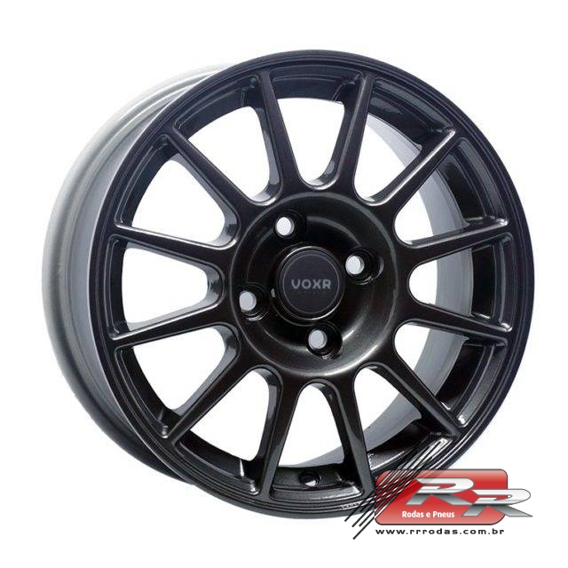JOGO DE RODA VOXR VX 47 TURISMO 14X6 PRETO 4X100 - RR Rodas