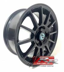 JOGO DE RODA REPLICA OZ ZUNKY ZK1012 15X6 PRETO 4X100 ET 40 - RR Rodas