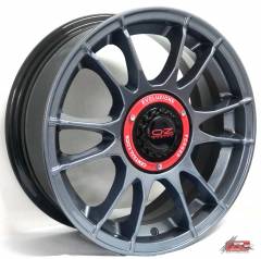 JOGO DE RODA S281 ESPORTIVA SCORRO 15X6 GRAFITE BRILHANTE 4X99/108