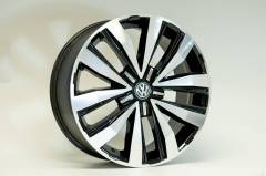 RODA R87 VW AMAROK ARO 22 PRETO DIAMANTADO