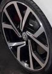 RODA R94 VW GOLF GTI 40 ANOS PRETO E GRAFITE DIAMANTADOS
