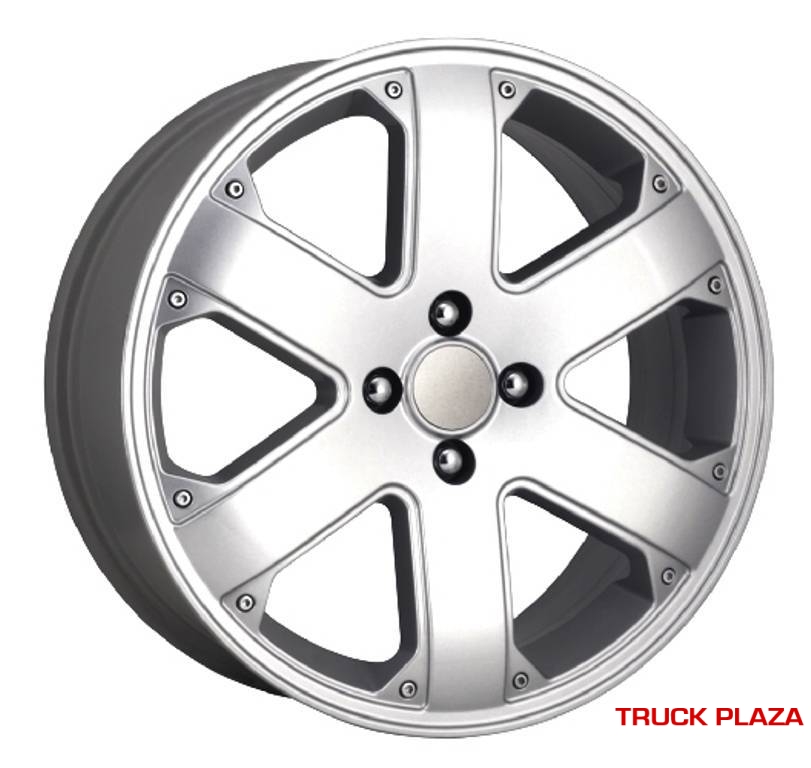 JOGO DE 04 RODAS TRACK FIELD ARO 17 4x100 PRATA NOVAS