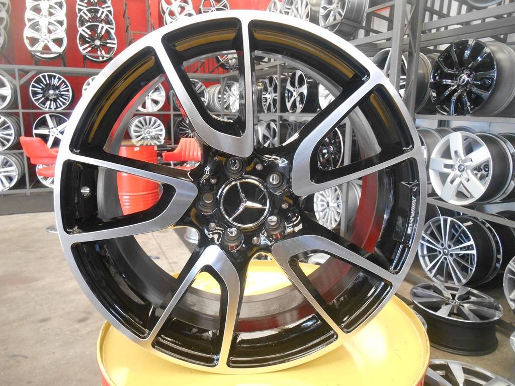 Jogo de 04 Rodas Mercedes C 43 MG aro 19 5x112 2 talas