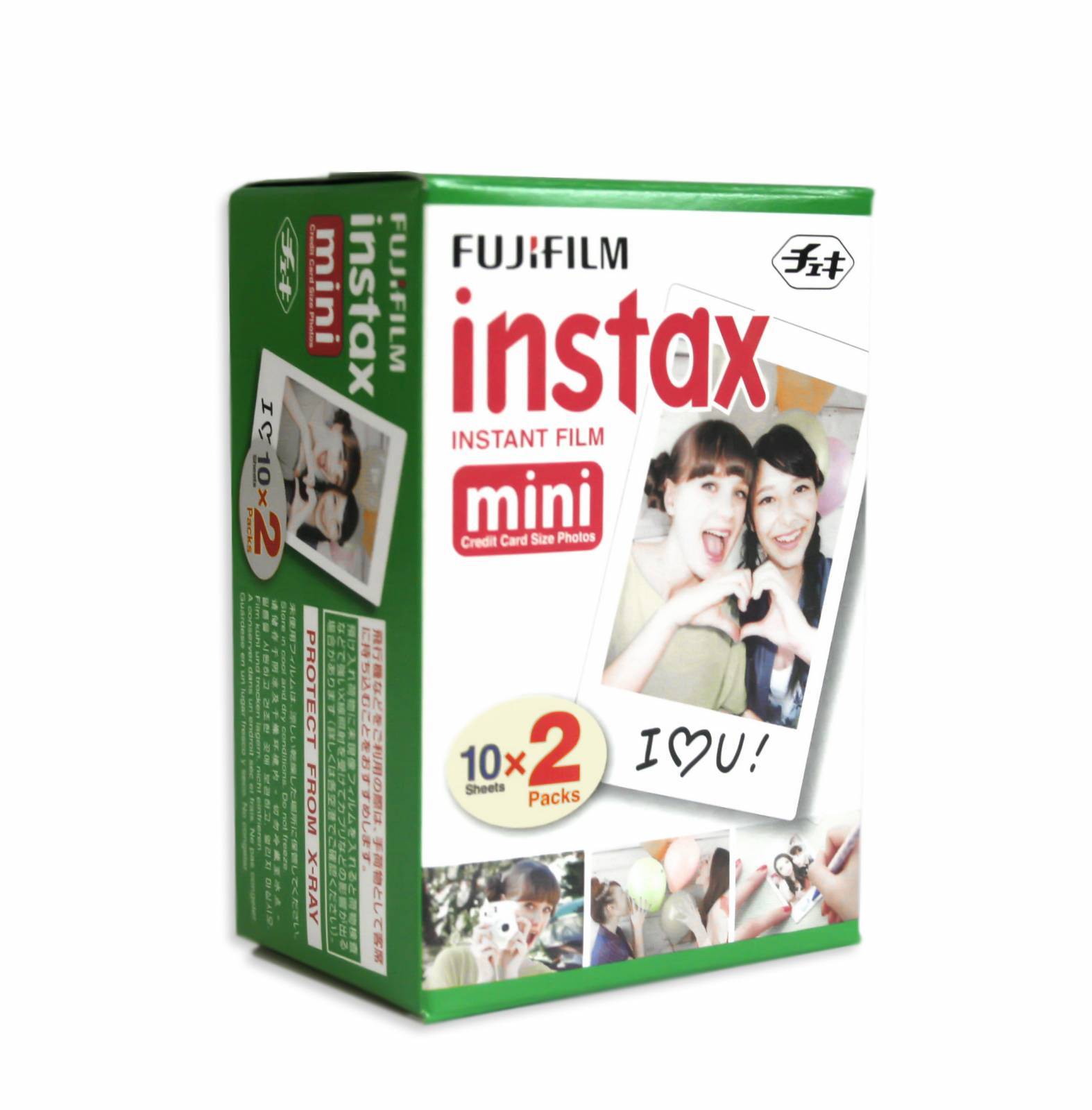 Filme Instax Mini com 20 Fotos - Fujifilm - Ticcolor