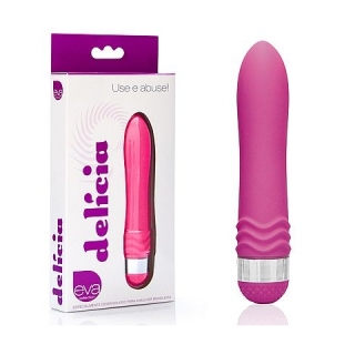 Vibrador Delícia Soft Touch Lilás 13 x 2,5 cm - Eva collection