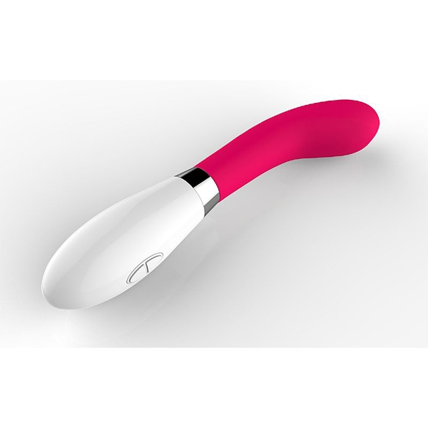 Vibrador Ponto G em Silicone 20 x 3,5 cm - 10 Vibrações