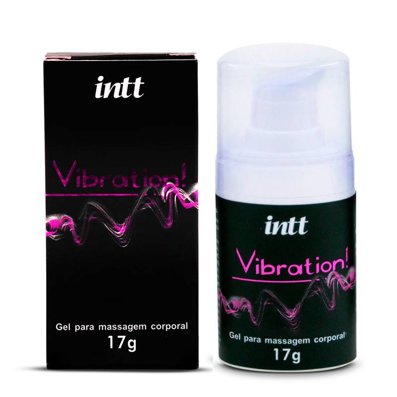 Vibration INTT Vibrador Liquido 17g - Gel Eletrizante INTT - SEX SHOP CURITIBA