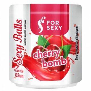 Bolinha Explosiva Sexy Balls Cherry Bomb For Sexy