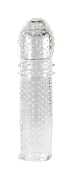 Capa Peniana de Silicone Transparente 15 x 3,5 cm - Extender - SEX SHOP CURITIBA