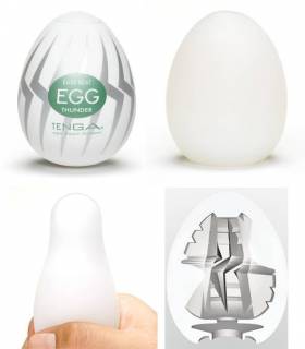 Masturbador Tenga Egg Thunder - Masturbador em Silicone