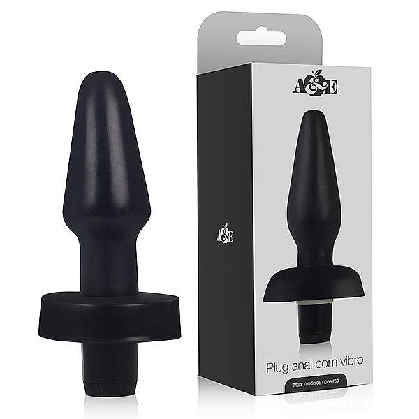 Plug Anal Com Vibrador 12 X 4,5 cm - SEX SHOP CURITIBA Plug Anal Com Vibrador 12 X 4,5 cm - SEX SHOP CURITIBA