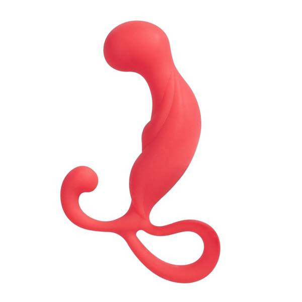 Massageador De Próstata Em Silicone Invader Vermelho - SEX SHOP CURITIBA