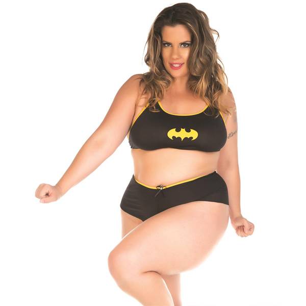 Fantasia Erótica Bat Girl Super Herói Plus Size - SEX SHOP CURITIBA