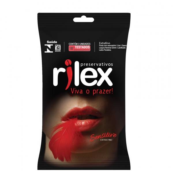Preservativo Rilex Extra Fino - SEX SHOP CURITIBA