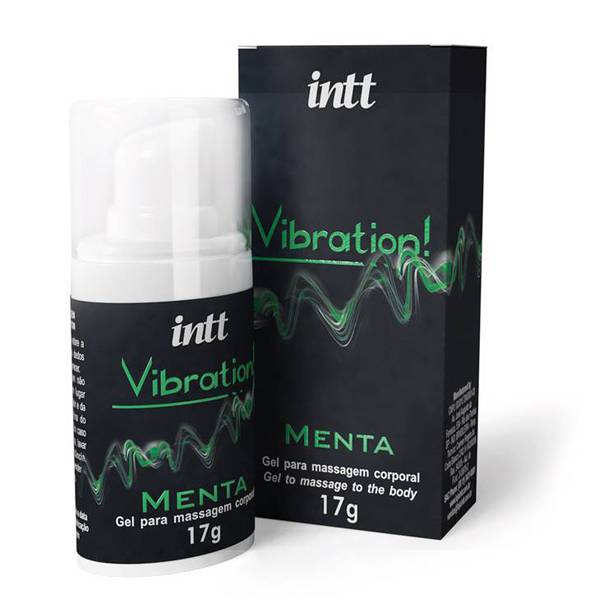 Vibration INTT Vibrador Liquido 17g Menta - Gel Eletrizante INTT