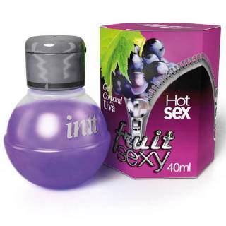 Gel de Sexo Oral Sabor Uva Fruit Sexy INTT 