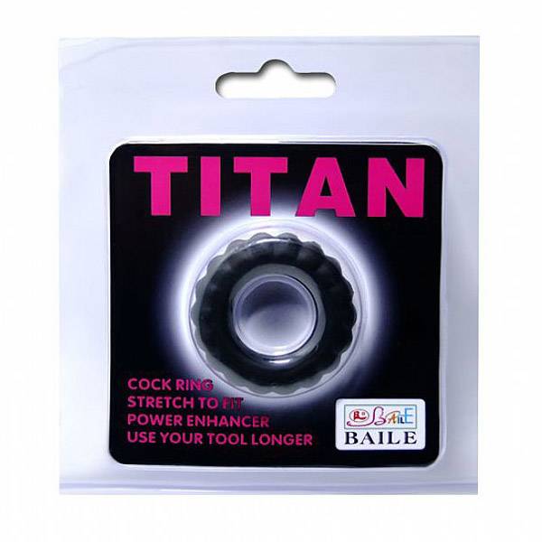 Anel Peniano Titan 4 cm Preto