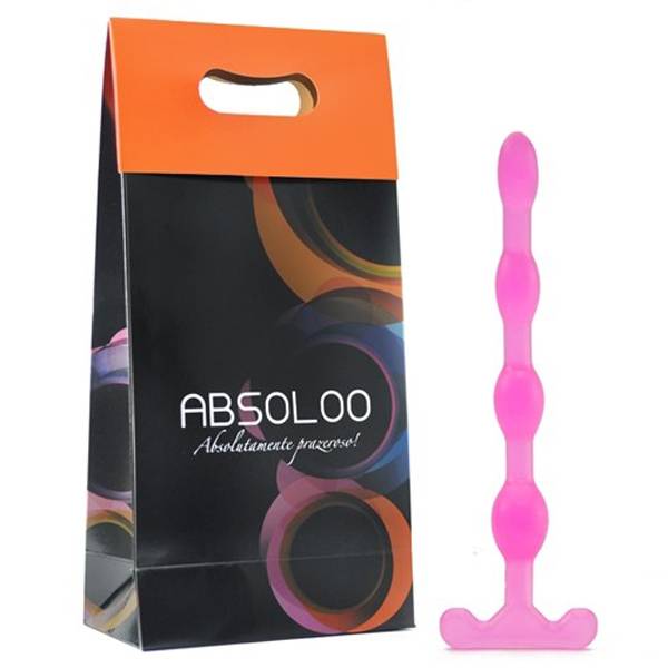 Plug Anal Escalonado Rosa 24 x 2,5 cm - SEX SHOP CURITIBA Plug Anal Escalonado Rosa 24 x 2,5 cm - SEX SHOP CURITIBA