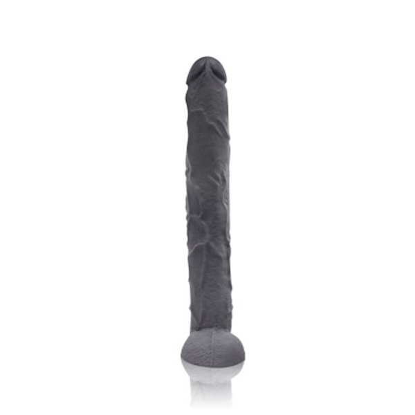 Pênis Negro Big Toys Hard 34x4,5cm - SEX SHOP CURITIBA