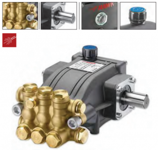 Bomba Triplex Alta Pressão - Hawk - NHD1215R - 14 l./min | 150 BAR | 5 CV | TORQUE SUL