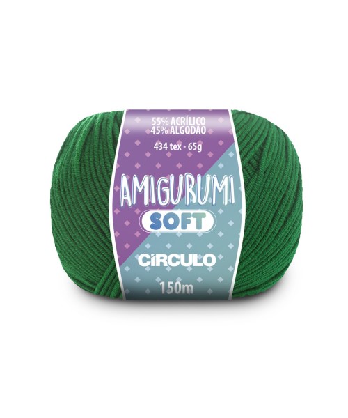 Amigurumi Soft 65g - Círculo - 7625 - Castanha - Armarinhos Nodari