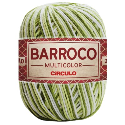 Barbante Barroco Multicolor Nº6 - 400g - Círculo - 9202 - Antúrio