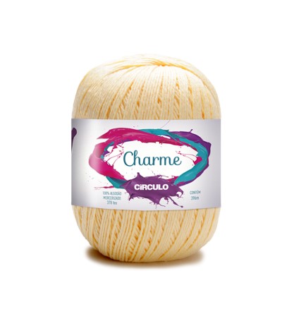 Charme 150g - Círculo - 7684 - Porcelana - Armarinhos Nodari