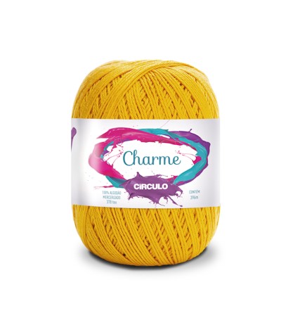Charme 150g - Círculo - 7030 - Mostarda - Armarinhos Nodari