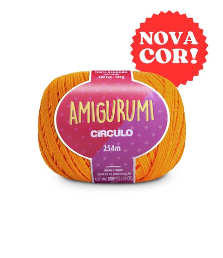 あみたろう Fio Amigurumi 125g - Círculo - 5076 - Hera - Armarinhos Nodari