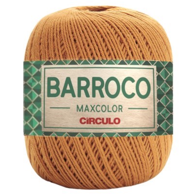 Barbante Barroco Maxcolor Nº4 - 200g - Círculo - 7136 - Marsala