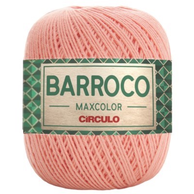 Barbante Barroco Maxcolor Nº4 - 200g - Círculo - 5091 - Celeste