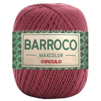 Barbante Barroco Maxcolor Nº4 - 200g - Círculo - 7220 - Tâmara