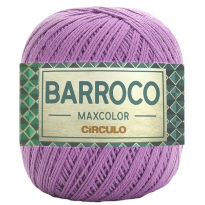 Barbante Barroco Maxcolor Nº6 - 200g - Círculo - 7220 - Tâmara