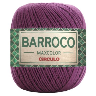 Barbante Barroco Maxcolor Nº4 - 200g - Círculo - 7311 - Tabaco