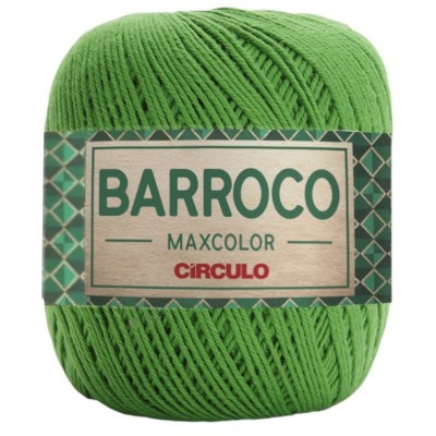Barbante Barroco Maxcolor Nº4 - 200g - Círculo - 5091 - Celeste