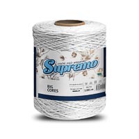 Barbante Nº6 Cores - 1,800Kg - Supremo - N°6 - 24 - Cenoura