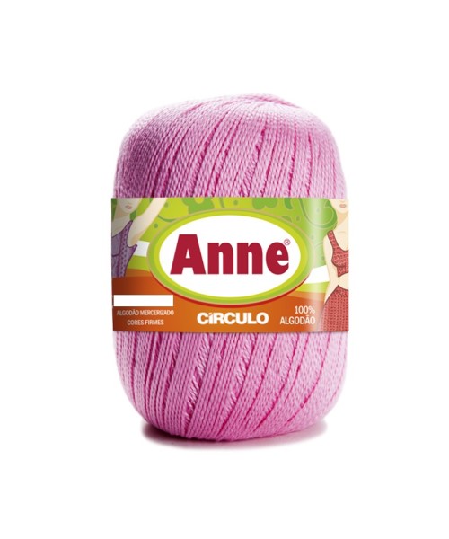 Anne 500 - Círculo - 3526 - Rosa Candy - Armarinhos Nodari