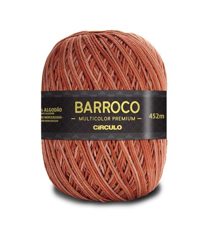 閩南石鼓セット Barbante Barroco Multicolor Premium Nº6 - 400g - Círculo - 9792