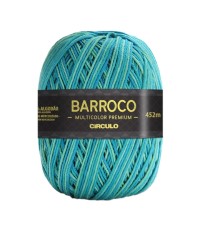 Barbante Barroco Multicolor Premium Nº6 - 400g - Círculo - 9792