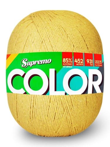 Barbante Color N°6 - 452m - Supremo - 113 - Verde Jade