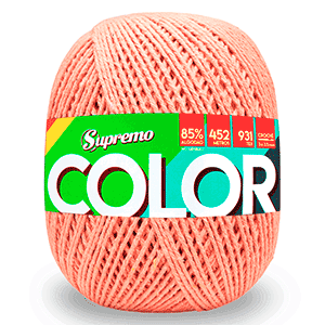 Barbante Color N°6 - 452m - Supremo - 113 - Verde Jade