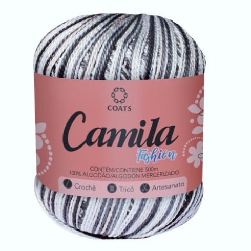 Camila Fashion 500m - Coats Corrente - 00121 - Azul Serenity