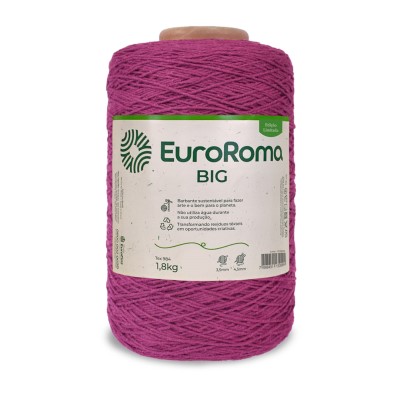 Barbante Nº8 Cores - 1,800Kg - EuroRoma - N°8 - 804 - Verde Musgo